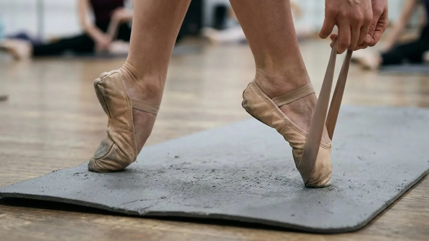 Bale kursu tekniklerini evde uygulamak için esneme hareketleri.